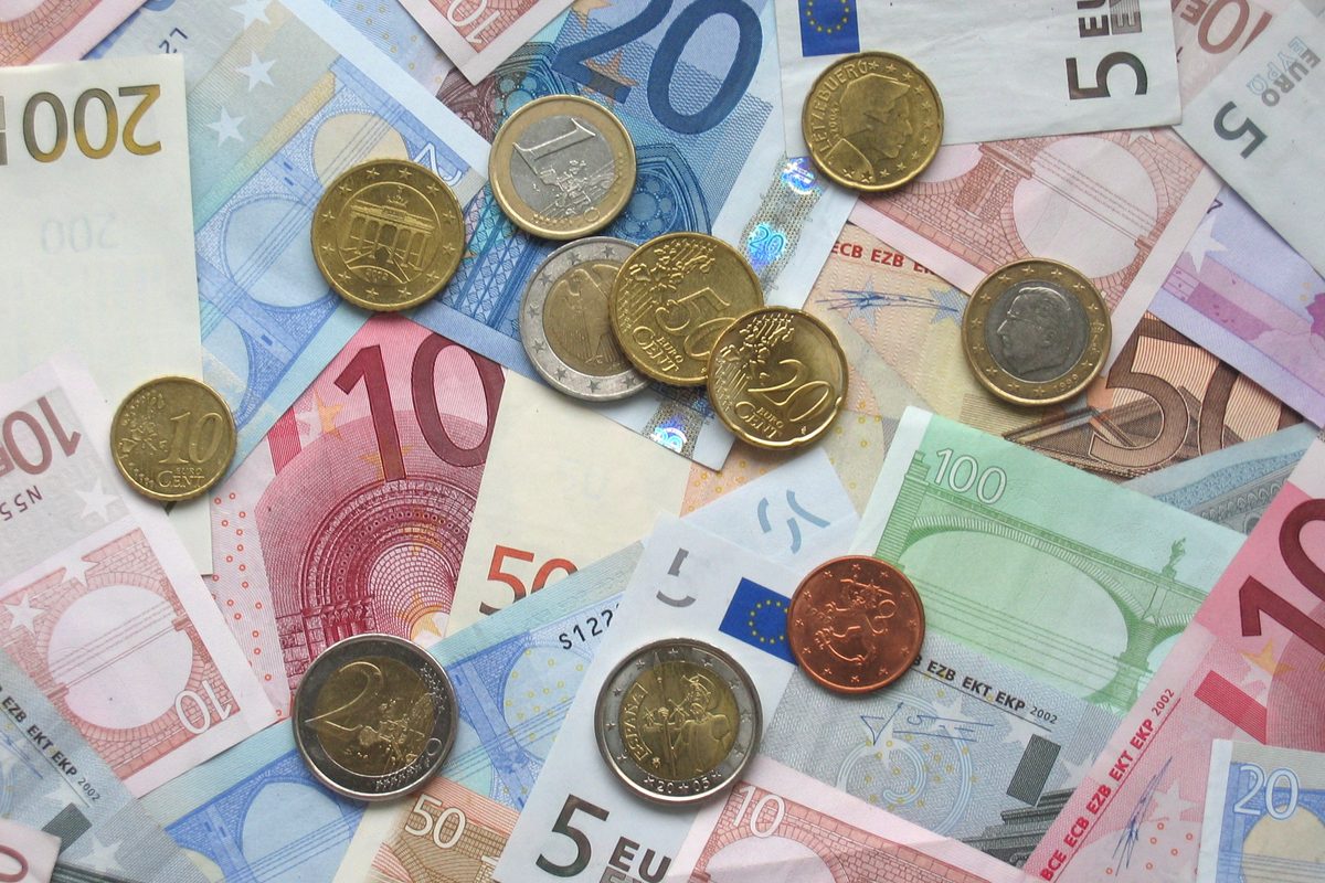 Euro - sedler og mynter